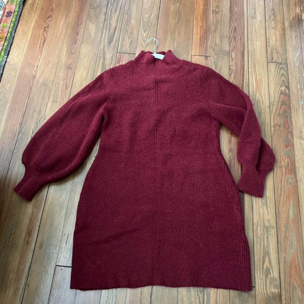 NWT XL Puff Sleeve Sweater Dress by A loves A